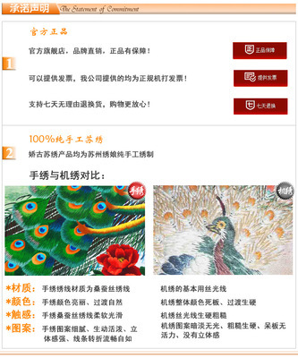 【清代郎世寧作品《花蔭雙鶴圖》 中式高檔宮廷壁畫蘇繡 特色禮品】價格,廠家,圖片,布藝工藝品,541條-